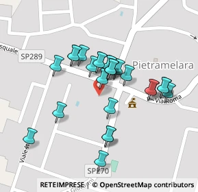 Mappa Via N. Monforte, 81051 Pietramelara CE, Italia (0.10385)