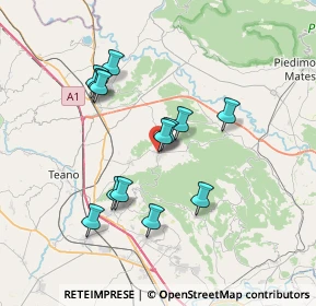 Mappa Via N. Monforte, 81051 Pietramelara CE, Italia (6.81462)