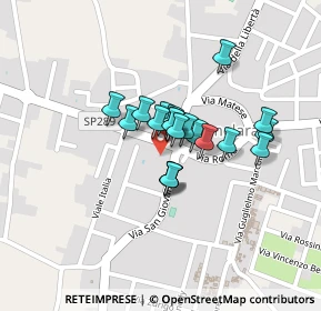 Mappa Via N. Monforte, 81051 Pietramelara CE, Italia (0.146)
