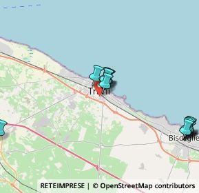 Mappa Via Giuseppe di Vagno, 76125 Trani BT, Italia (4.68308)