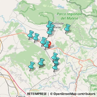 Mappa Via Genovesi, 81010 Piedimonte Matese CE, Italia (6.60143)