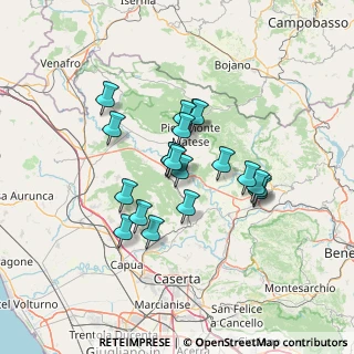 Mappa Via Genovesi, 81010 Piedimonte Matese CE, Italia (11.2695)
