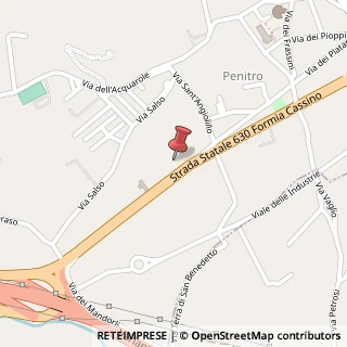 Mappa Via Ausonia, 33 km 30,08, 04023 Formia, Latina (Lazio)
