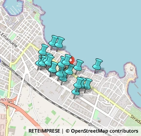 Mappa Via Avvocato Vittorio Malcangi, 76125 Trani BT, Italia (0.33)