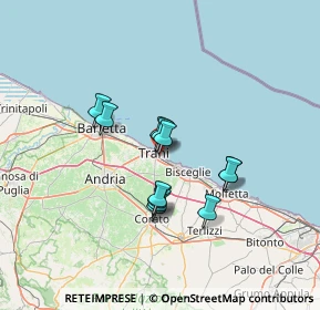 Mappa Via Avvocato Vittorio Malcangi, 76125 Trani BT, Italia (11.02)