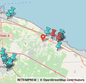 Mappa SP  130 KM. 2, 76125 Trani BT, Italia (6.127)