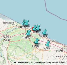 Mappa SP  130 KM. 2, 76125 Trani BT, Italia (9.05533)