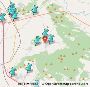 Mappa 81051 Pietramelara CE, Italia (6.34231)