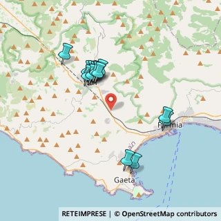Mappa Contrada Pagnano, 04020 Itri LT, Italia (3.63786)