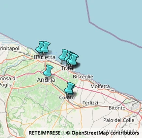 Mappa Via S. Magno, 76125 Trani BT, Italia (8.07429)