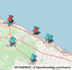 Mappa Via S. Magno, 76125 Trani BT, Italia (9.254)