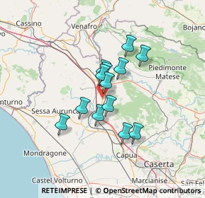 Mappa Contrada Palmieri, 81057 Teano CE, Italia (10.25385)