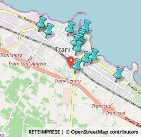 Mappa Via Sandro Pertini, 76125 Trani BT, Italia (0.82)