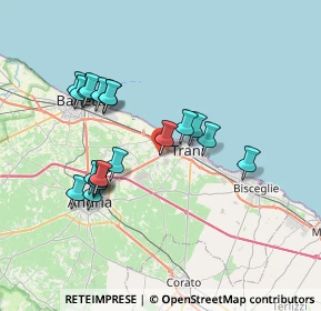 Mappa SP  1 km. 2, 76125 Trani BT, Italia (7.31)