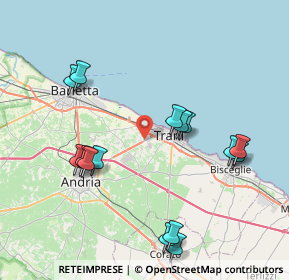 Mappa S.P. 1 km. 2, 76125 Trani BT, Italia (9.112)