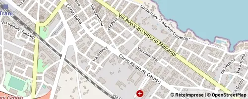Mappa Trani