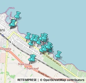 Mappa Via S. Maria di Colonna, 76125 Trani BT, Italia (0.8255)