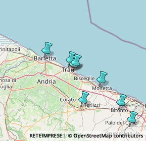 Mappa Via S. Maria di Colonna, 76125 Trani BT, Italia (22.47583)