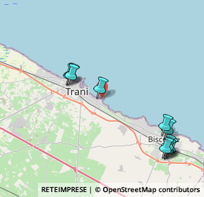 Mappa Via S. Maria di Colonna, 76125 Trani BT, Italia (5.16273)
