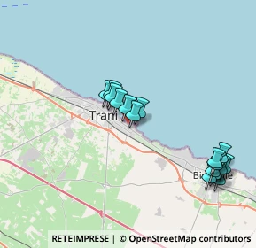 Mappa Via Otto Marzo, 76125 Trani BT, Italia (4.23125)