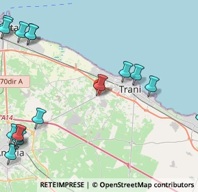 Mappa Km. 2, 76125 Trani BT, Italia (6.80438)