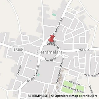 Mappa Via Matese, 26, 81051 Pietramelara, Caserta (Campania)