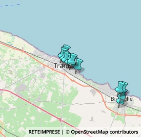 Mappa Via Avvocato Vittorio Malcangi, 70059 Trani BT, Italia (2.70385)