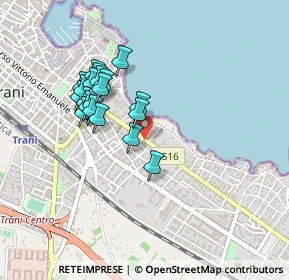 Mappa Via Pola, 76125 Trani BT, Italia (0.4145)