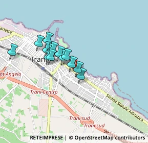 Mappa Via Città di Milano, 76125 Trani BT, Italia (0.71143)