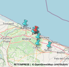 Mappa Via Andria Km 1, 76125 Trani BT, Italia (26.3575)