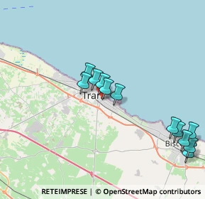 Mappa Piazza Dante Alighieri, 76125 Trani BT, Italia (4.31667)