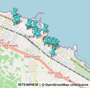 Mappa Piazza Dante Alighieri, 76125 Trani BT, Italia (0.82)