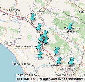 Mappa A1 - Autostrada del Sole, 81057 Teano CE, Italia (14.76167)