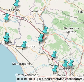 Mappa A1 - Autostrada del Sole, 81057 Teano CE, Italia (21.85538)