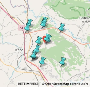 Mappa Via C. Colombo, 81051 Pietramelara CE, Italia (6.25143)