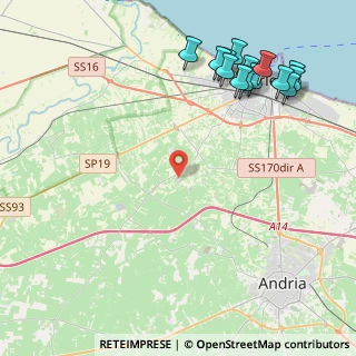 Mappa 76121 Andria BT, Italia (5.84214)