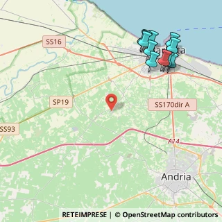Mappa 76121 Andria BT, Italia (5.53273)