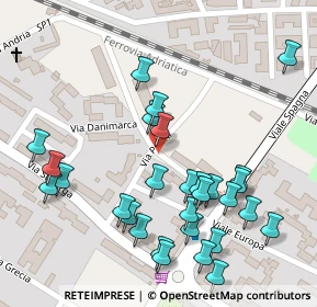 Mappa 124 ° Strada a Denominarsi, 76125 Trani BT, Italia (0.13793)