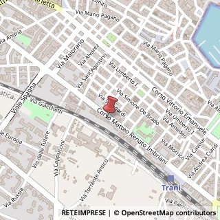 Mappa Corso Matteo Renato Imbriani, 185D, 76125 Trani, Barletta-Andria-Trani (Puglia)