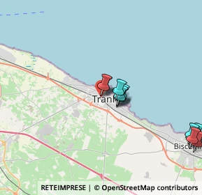 Mappa Via Stendardi, 70059 Trani BT, Italia (4.57308)