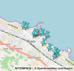 Mappa Via Zanardelli, 76125 Trani BT, Italia (0.7925)