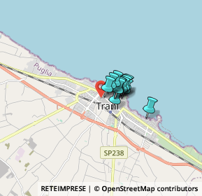 Mappa Via Sant'Agostino, 76125 Trani BT, Italia (0.73083)