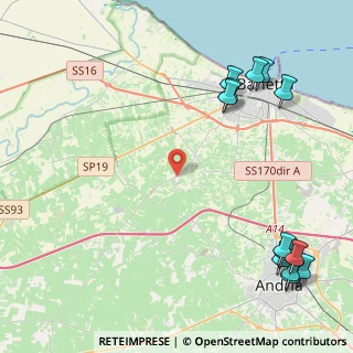 Mappa Via S. Procopio, 76121 Barletta BT, Italia (6.61154)