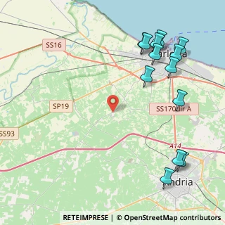 Mappa Via S. Procopio, 76121 Barletta BT, Italia (5.83846)