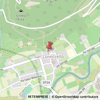 Mappa Via Rua, 8, 82030 San Lorenzello, Benevento (Campania)