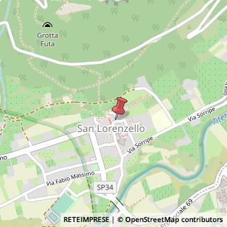 Mappa Via congregazione, 82030 San Lorenzello, Benevento (Campania)