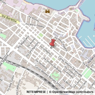 Mappa Corso Vittorio Emanuele, 105, 76125 Trani, Barletta-Andria-Trani (Puglia)