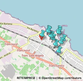 Mappa Via G. Pappolla, 76125 Trani BT, Italia (0.66364)