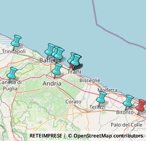 Mappa Via G. Pappolla, 76125 Trani BT, Italia (14.39692)