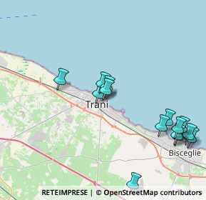 Mappa Piazza Quercia, 76125 Trani BT, Italia (4.77)